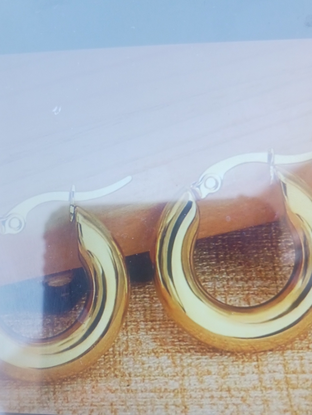 Classic Gold Hoop Earrings - Women Jewelry Gold Plated
